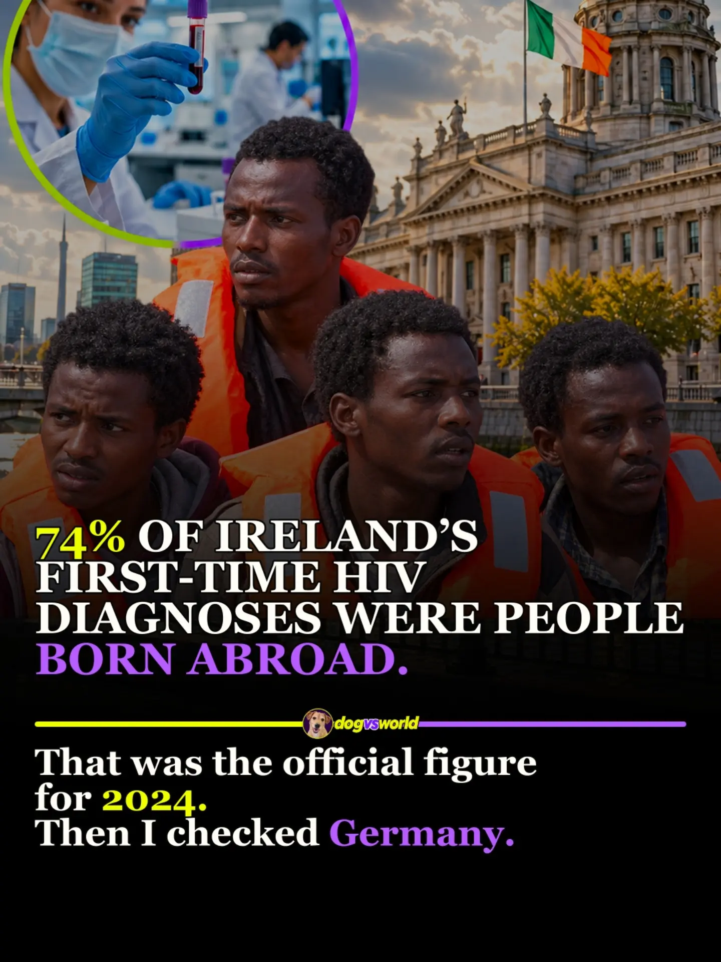 HIV diagnoses in Ireland and Germany: 2024 data explained